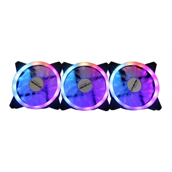 Ventilator Floston HALO RGB LED HALO RGB LED3xfan KIT