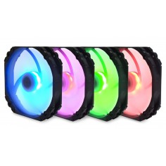 Ventilator Scythe Kaze Flex RGB PWM KF1425FD18R-P 2