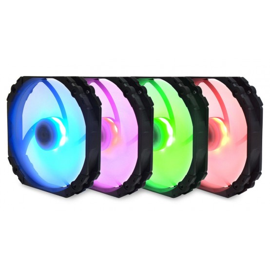 Ventilator Scythe Kaze Flex RGB PWM KF1425FD18R-P