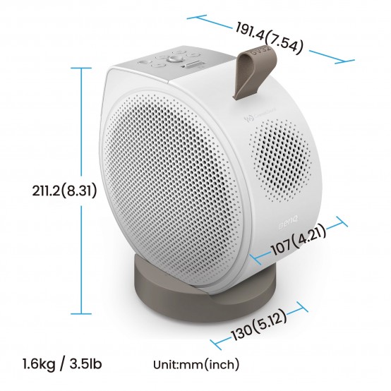 Videoproiector BenQ GV32 9H.R0K77.59E