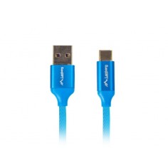Cablu Lanberg  CA-USBO-22CU-0018-BL