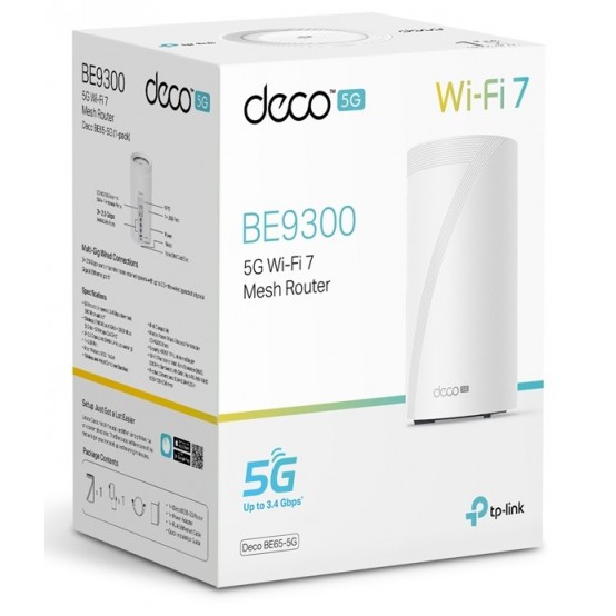 Router TP-Link  Deco BE65-5G (1-pack)