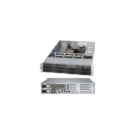 Carcasa Supermicro 2U Chassis CSE-825TQC-R802WB