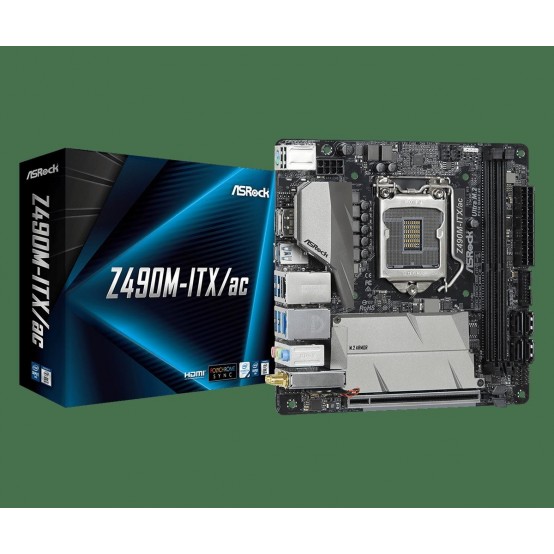 Placa de baza ASRock Z490M-ITX/AC
