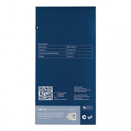 Pasta termoconductoare Arctic Premium Performance Thermal Pad TP-3 ACTPD00059A