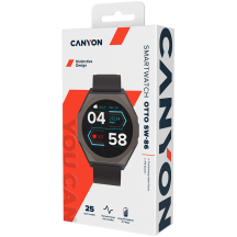 Accesorii Canyon Smart Watch Otto SW-86 Black CNS-SW86BB