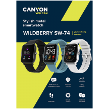 Accesorii Canyon Smart Watch Wildberry SW-74 CNS-SW74BB