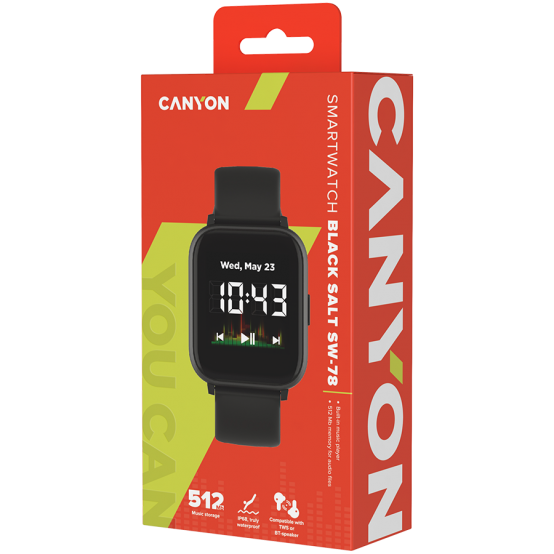 Accesorii Canyon Smart Watch Bazilic SW-78 CNS-SW78BB