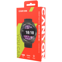 Accesorii Canyon Smart Watch Maveric SW-83 GPS Black CNS-SW83BB