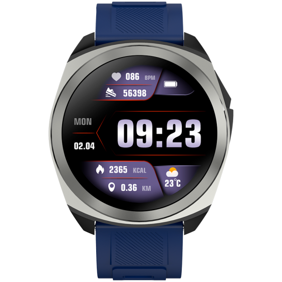 Accesorii Canyon Smart Watch Maveric SW-83 GPS Silver Blue CNS-SW83SS