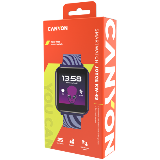 Accesorii Canyon Kids Smartwatch Joyce KW-43 CNE-KW43BL