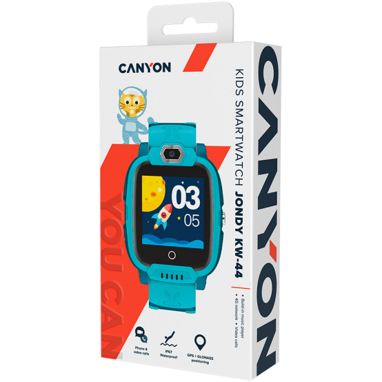 Accesorii Canyon Kids Smartwatch Jondy KW-44 CNE-KW44GB