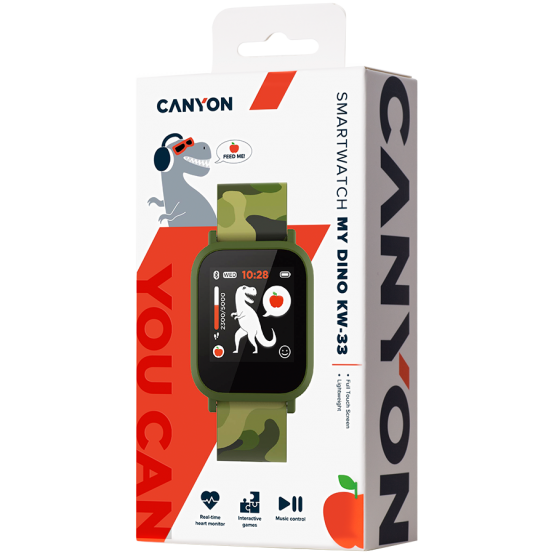 Accesorii Canyon Kids Smartwatch My Dino KW-33 CNE-KW33GB