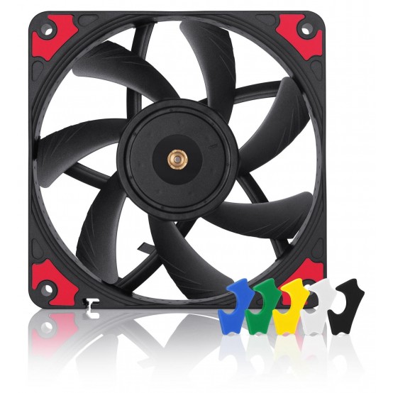 Ventilator Noctua NF-A12x15 PWM Chromax Black Swap VENTA12X15PWMCHBKS