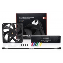 Ventilator Noctua NF-A12x15 PWM Chromax Black Swap VENTA12X15PWMCHBKS