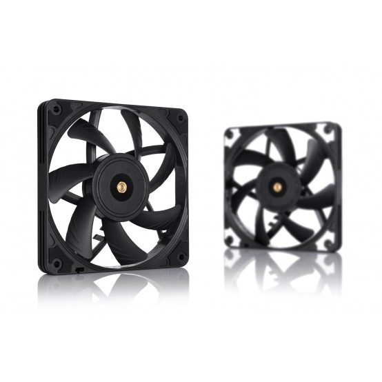 Ventilator Noctua NF-A12x15 PWM Chromax Black Swap VENTA12X15PWMCHBKS