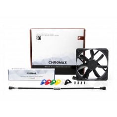 Ventilator Noctua NF-S12A PWM Chromax Black Swap VENTS12APWMCHBS 2