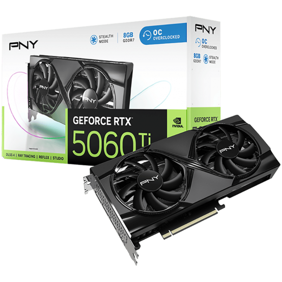 Placa video PNY GeForce RTX 5060 Ti 8GB OC VCG5060T8DFXPB1-O