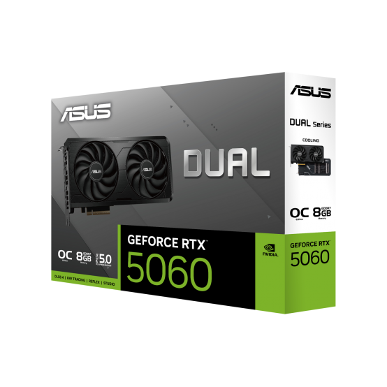 Placa video ASUS  DUAL-RTX5060-O8G-EVO