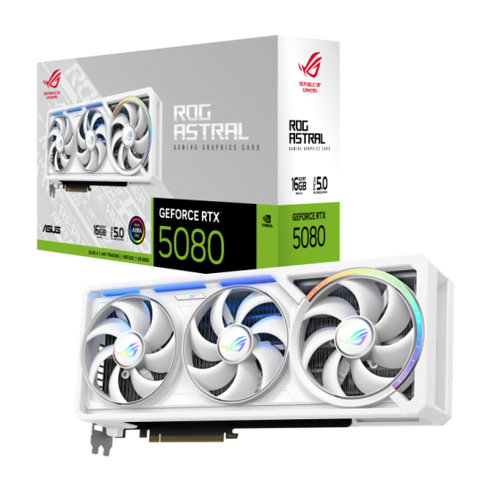 Placa video ASUS  ROG-ASTRAL-RTX5080-16G-WHITE