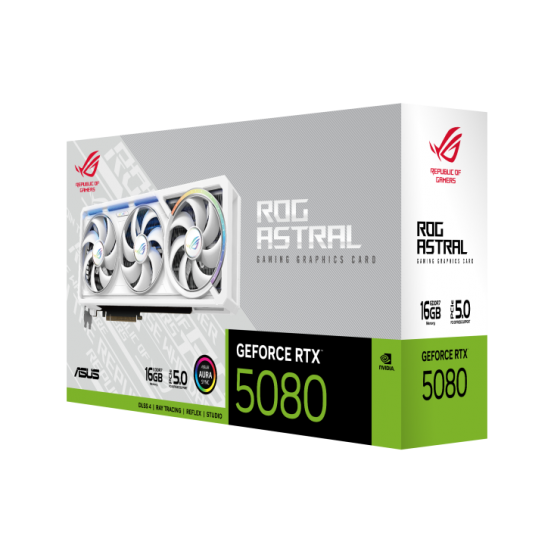 Placa video ASUS  ROG-ASTRAL-RTX5080-16G-WHITE