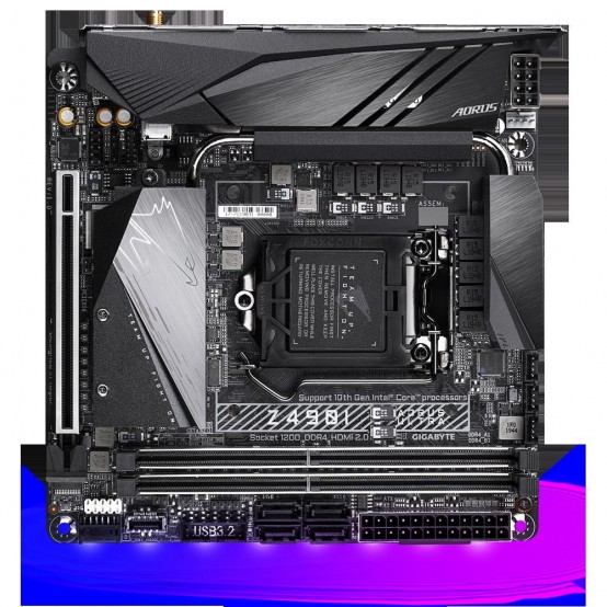 Placa de baza GigaByte Z490I AORUS ULTRA