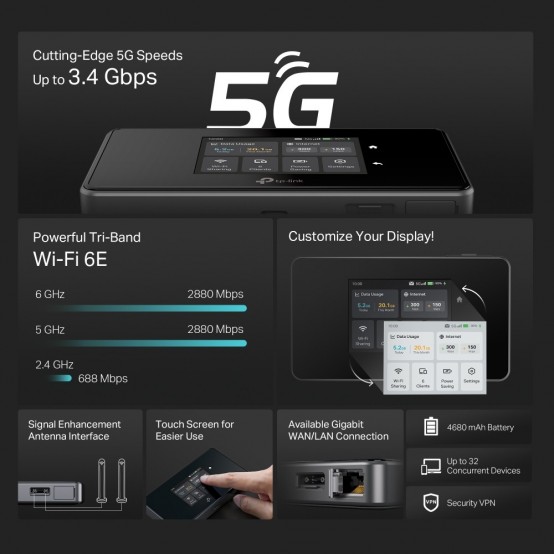 Router TP-Link  M8550