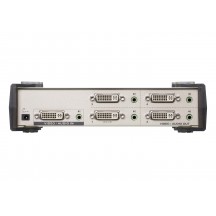 Multiplicator ATEN 4-Port DVI/Audio Splitter VS164-AT-G