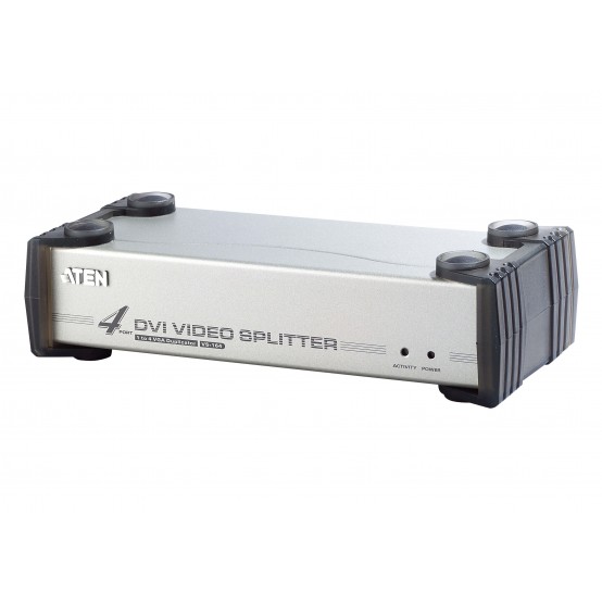 Multiplicator ATEN 4-Port DVI/Audio Splitter VS164-AT-G