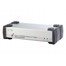 Multiplicator ATEN 4-Port DVI/Audio Splitter VS164-AT-G