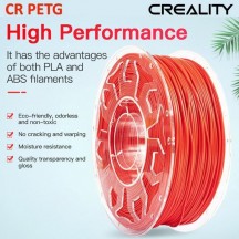 Consumabil Creality Filament 3D PETG 1.75mm CR-PETG RED