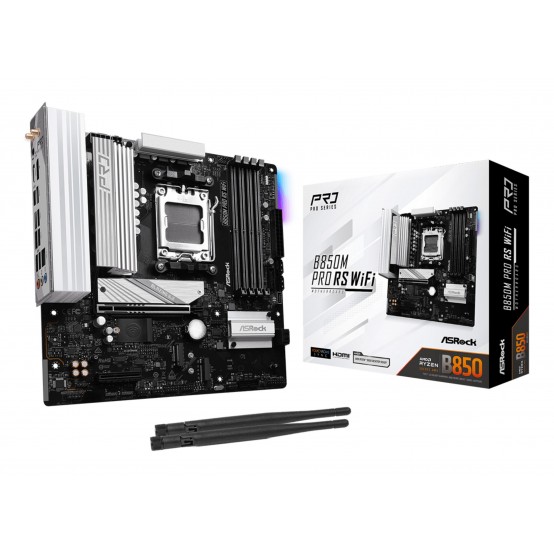 Placa de baza ASRock B850M PRO RS WIFI 90-MXBR70-A0UAYZ