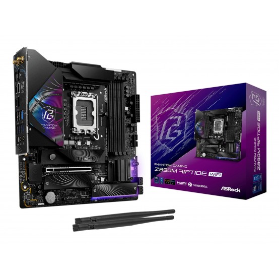 Placa de baza ASRock Z890M Riptide WiFi 90-MXBPK0-A0UAYZ