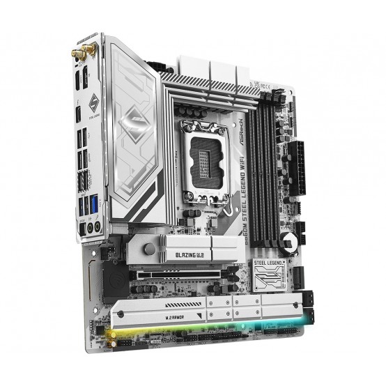 Placa de baza ASRock B860M Steel Legend WiFi 90-MXBQF0-A0UAYZ