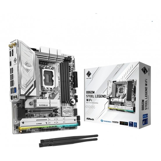 Placa de baza ASRock B860M Steel Legend WiFi 90-MXBQF0-A0UAYZ