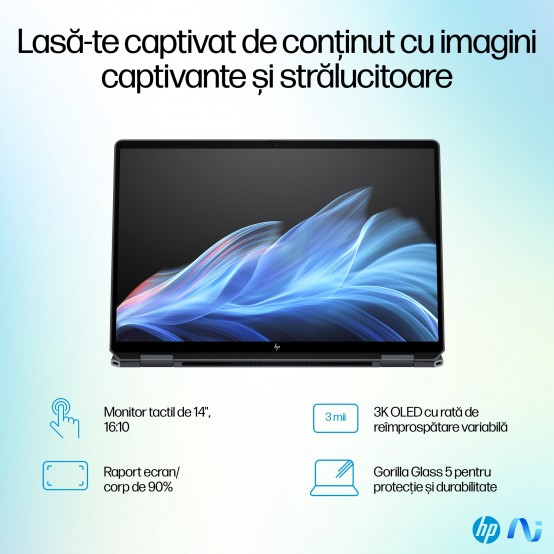 Laptop HP OmniBook Ultra Flip AI PC x360 14-fh0000nn C56ZXEAABB
