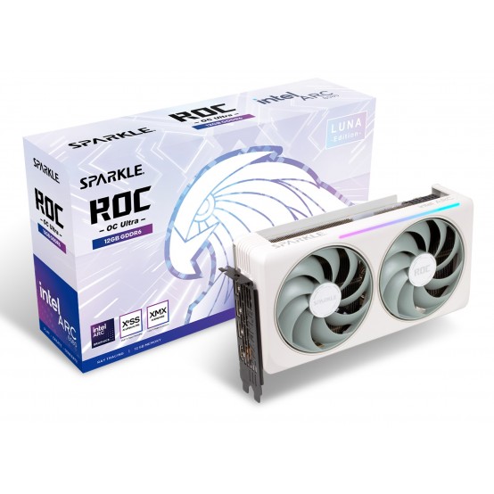 Placa video Sparkle Intel Arc B580 ROC Luna OC Ultra SB580RW-12GOC
