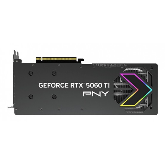 Placa video PNY GeForce RTX 5060 Ti 8GB EPIC-X RGB™ Overclocked Triple Fan VCG5060T8TFXXPB1-O