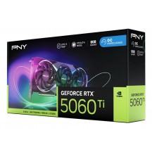 Placa video PNY GeForce RTX 5060 Ti 8GB EPIC-X RGB™ Overclocked Triple Fan VCG5060T8TFXXPB1-O