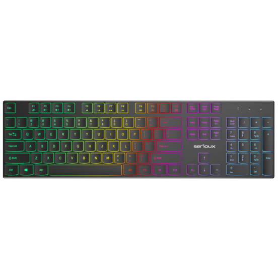 Tastatura Serioux  SRXK-SKB709RGB