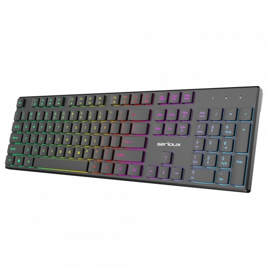 Tastatura Serioux  SRXK-SKB709RGB