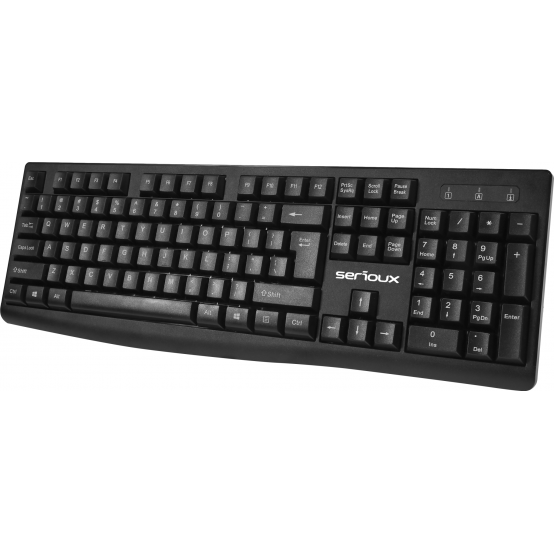 Tastatura Serioux  SRXK-SKBM996WD