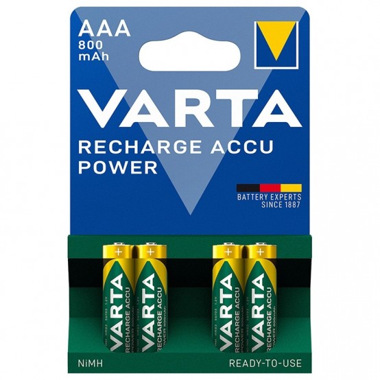 Acumulator Varta AAA 800mAh Blister 4 buc 56703 101 404