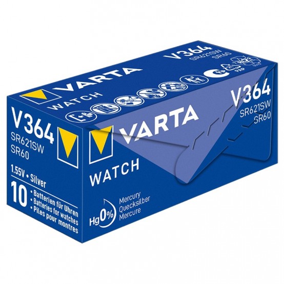 Baterie Varta ARGINT AG1 SR621SW V364 00364 101 111
