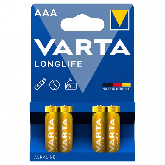 Baterie Varta LONGLIFE LR03 Blister 4buc 04103 101 414