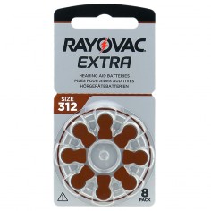 Baterie Varta Auditiva RAYOVAC Extra 312 Blister 8 buc RAY-312-8