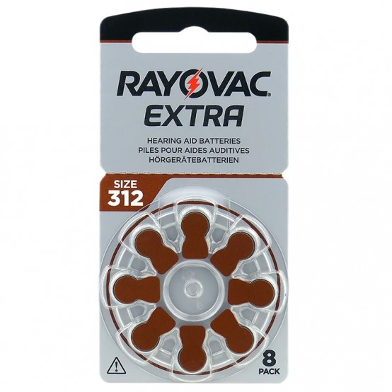 Baterie Varta Auditiva RAYOVAC Extra 312 Blister 8 buc RAY-312-8