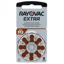 Baterie Varta Auditiva RAYOVAC Extra 312 Blister 8 buc RAY-312-8