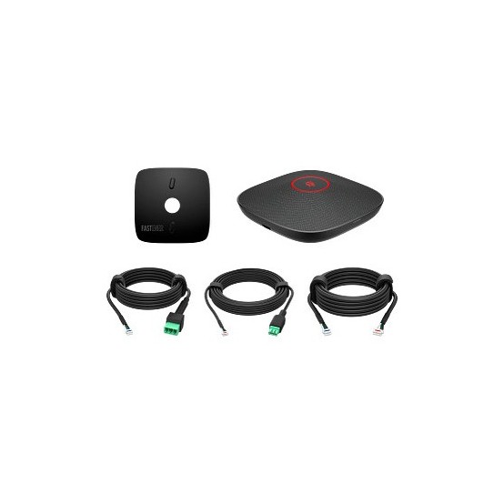 Microfon HP Poly Studio A2 Black Table Microphone w/ Mounting Plate I/O cables TAA B22X7AAAC3