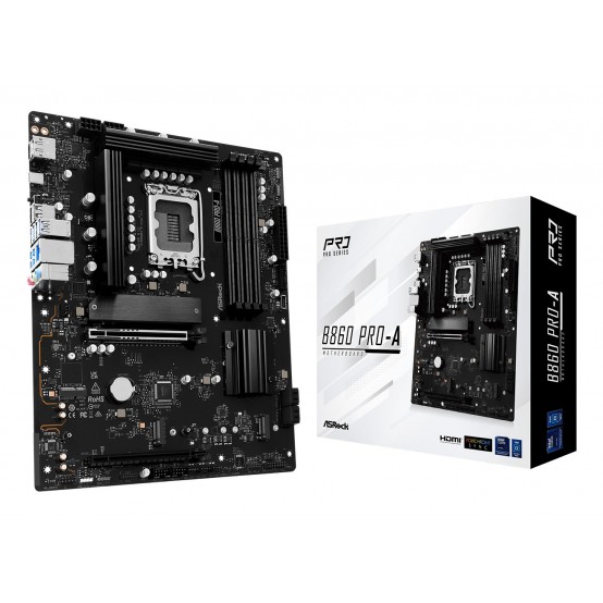 Placa de baza ASRock B860 Pro-A 90-MXBRN0-A0UAYZ